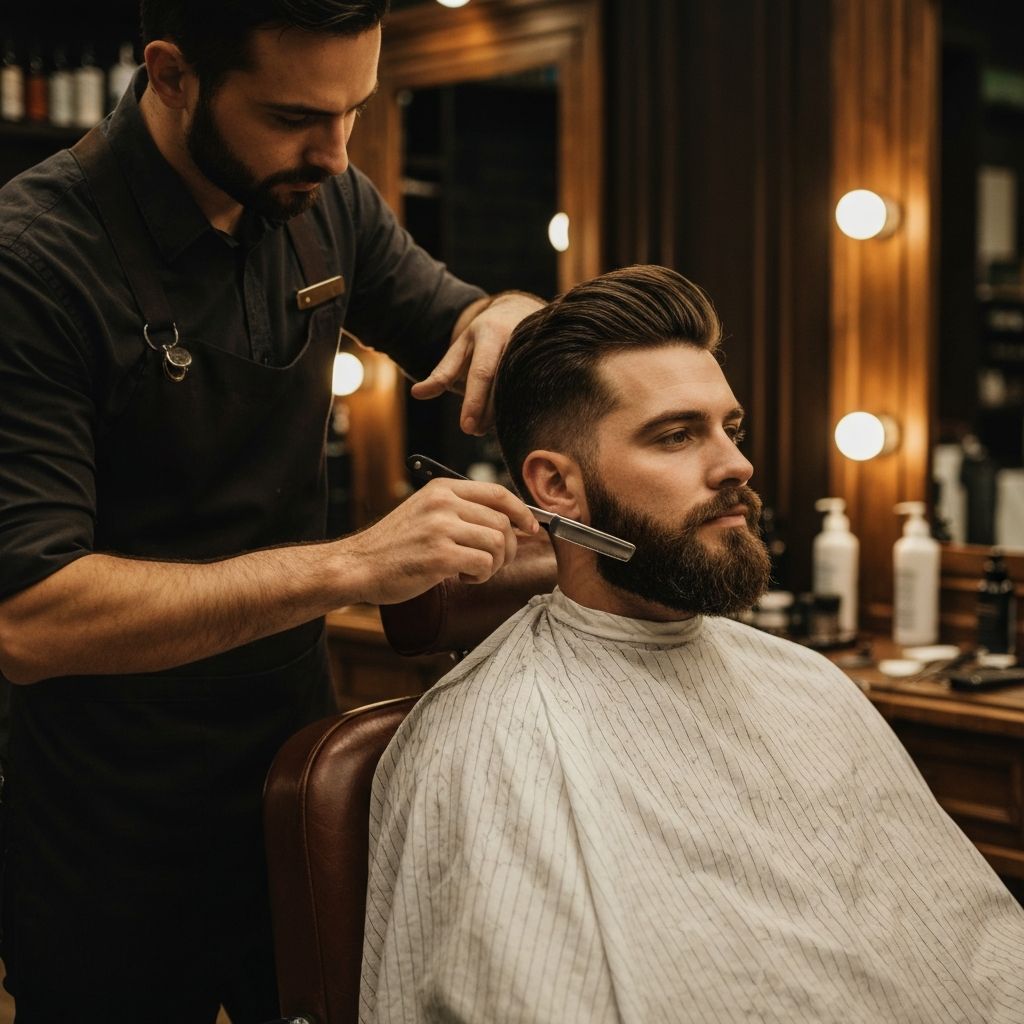 Beard trim service